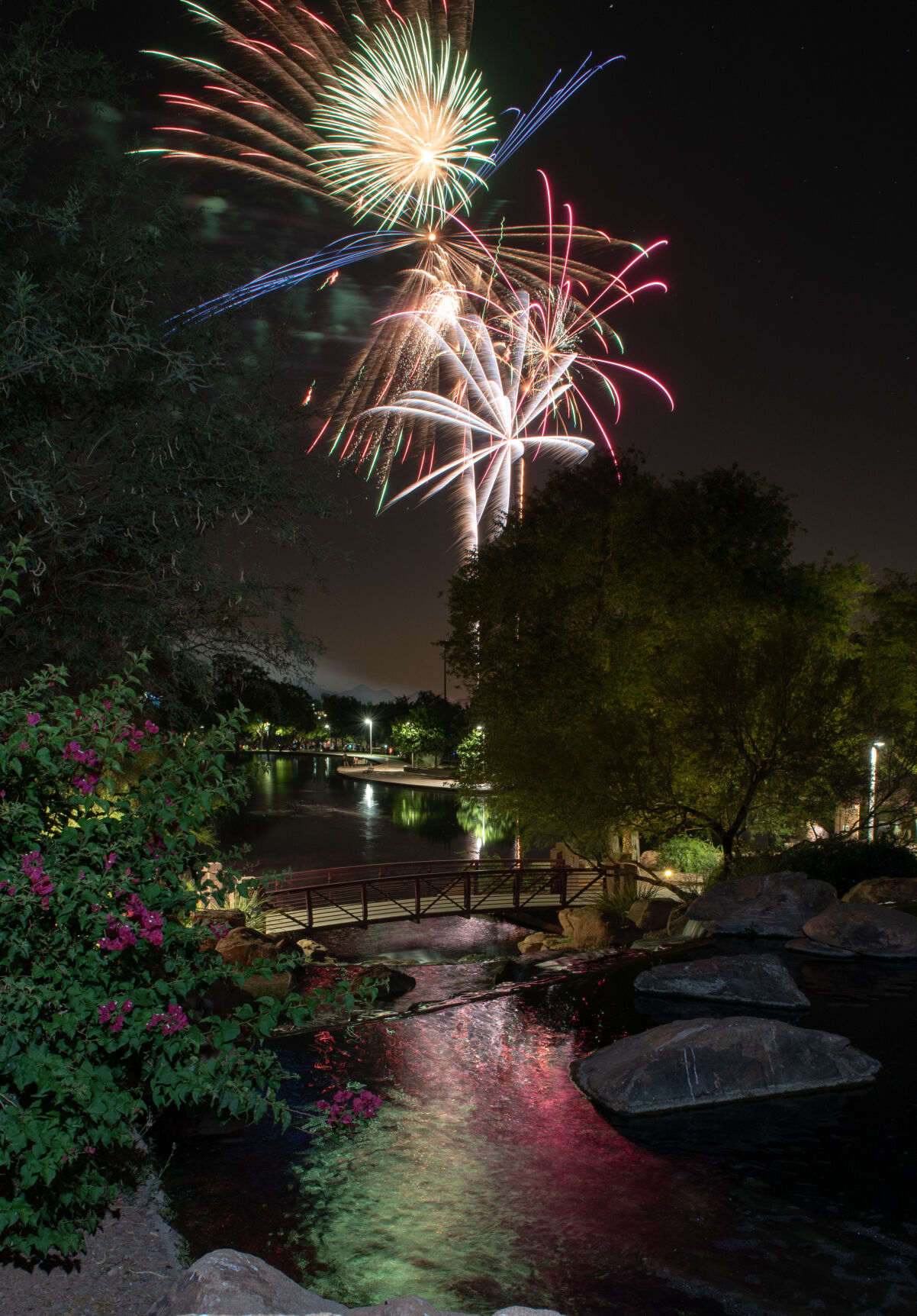 Fireworks at Anthem Community Park